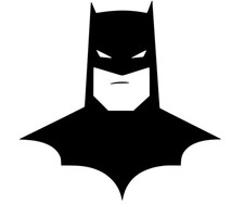 Batman Kopf Silhouette