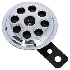 Motorrad Hupe chrom/schwarz