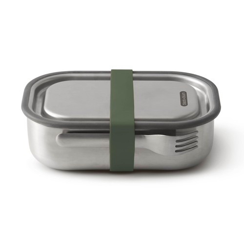 Lunchbox edelstahl olive - lunchbox, |