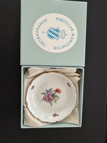 Nymphenburg teller blumen - teller,