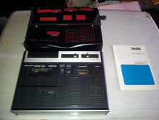 Saba CR 326 automatic tragbarer Kassettenrecorder Rarität mit tasche Retro