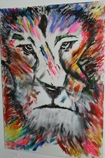 Abstract Acrylic Painting