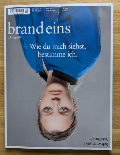 Brandeins magazin august - magazin, –