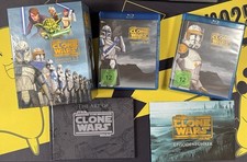Star Wars The Clone Wars Staffel 1-5 Collector's Edition Blu-Ray Neuwertig