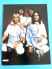 Abba original signed signiert