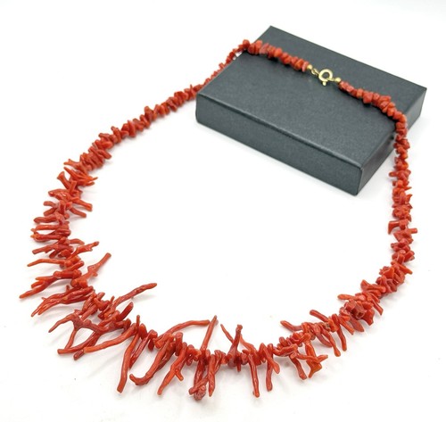 Vintage korallenkette - vintage,