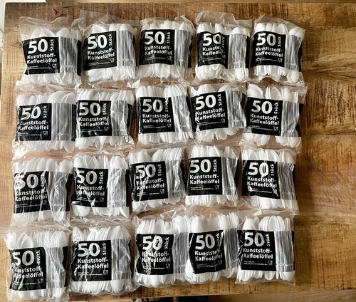Plastik einweg kaffeelöffel - plastik, einweg-kaffeelöffel