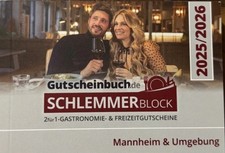 Schlemmerblock Gutscheinbuch