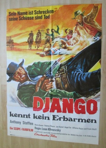 Filmplakat django kennt - filmplakat, kein