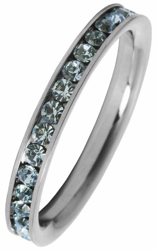 Akzent edelstahl damen ring - akzent,