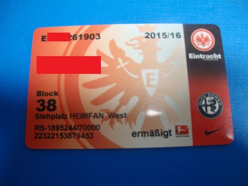 2015 ticket dauerkarte - ticket,
