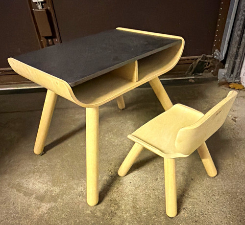 Bio vollholz kindertisch - kindertisch, &