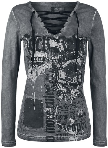 Rock rebel emp damen graues - rebel,