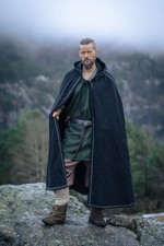 Wikinger Umhang Schwarz