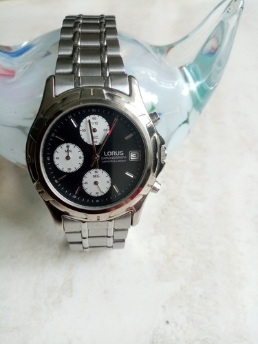 Neue lorus chronograph uhr - chronograph,