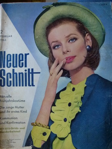 Altes modeheft neuer schnitt - altes,