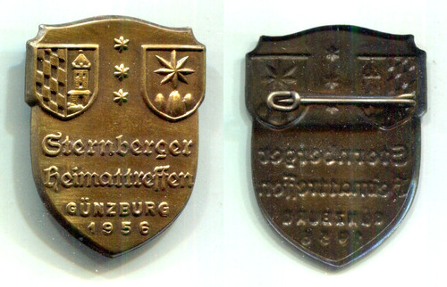 Tagungsabzeichen sternberger - tagungsabzeichen, "sternberger