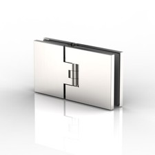 TOP: Duschtür-Pendelband AMBER Scharnier Beschlag CHROM PROFIQUALITÄT