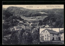 Ansichtskarte Urft i. Eifel, Ortsansicht mit Gastwirtschaft Weckmann 1931 