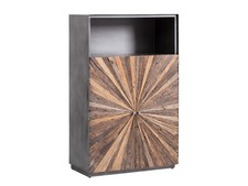 Highboard Derby Metall grau