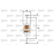 Valeo Kraftstofffilter 115945050 21080111701005 1541063400 82429294 | 579816