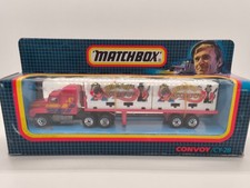 MACK PORTE - CONTAINER TRUCK BIG BIG TOP CIRCUS MATCHBOX CONVOY CY28 OVP BOX
