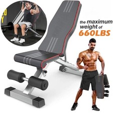 300 kg Klappbar Hantelbank