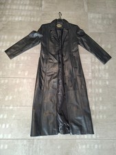 Ledermantel Knöchel lang