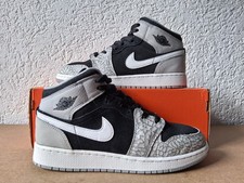 Nike Air Jordan 1 Mid Retro Basketball Sneaker Sportschuhe EU 40 US 7 Elephant