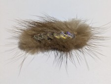 Hübsche Pelzbrosche schon seehr alt - Hingucker ca. 6 cm lang