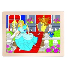 HOLZPUZZLE "SCHNEEWITTCHEN"