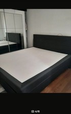 Bett mit Matratze, 140x200 Cm