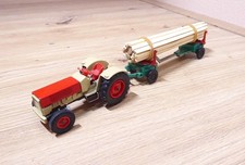 Siku V 287 Hanomag Robust + V 268 Langholzanhänger