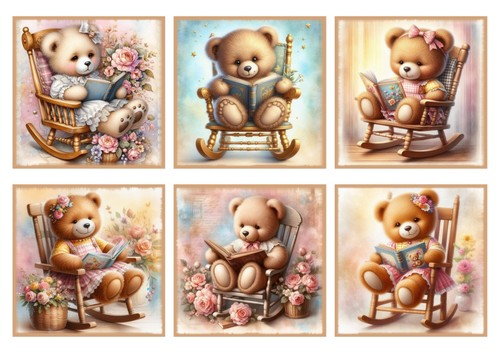 Teddybär kartenaufleger für - kartenaufleger,