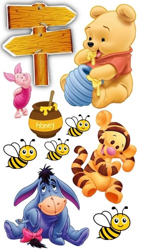 Tortenaufleger winnie pooh - tortenaufleger,