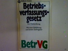 Betriebsverfassungsgesetz