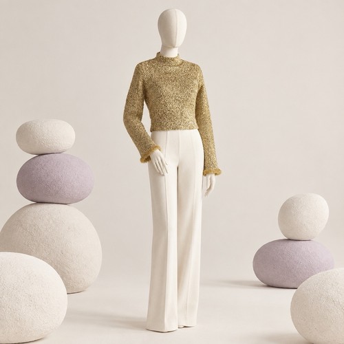 Patrizia pepe glitzer top - pepe,