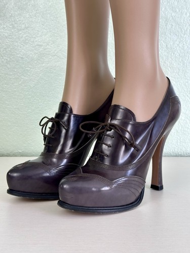 Prada oxford damen - prada, leder