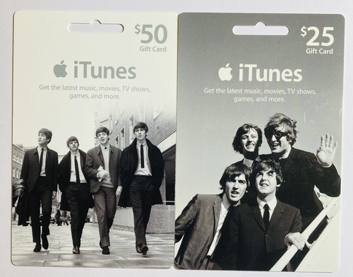 Beatles itunes gift card - gift,