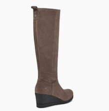 UGG Damen Stiefel Oliveira Tall Boot 1103828 LEDER BOOTS Keilabsatz Overknee 40