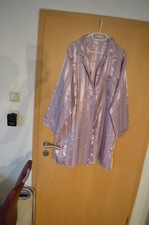 Mein Satin Glanz Schlaf Hemd in Gr. 46 Flieder