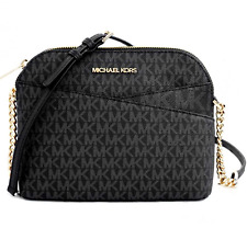 Michael Kors Tasche Umhängetasche Jet Set Travel MD Dome Crossbody Schwarz neu