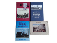 Heimat Elbing - 4 Bände gebunden - mit Fotos illustriert - neuwertig