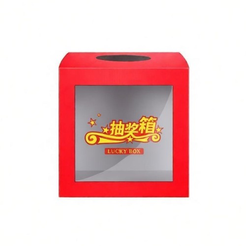 Rote papier losbox - rote, papier-losbox