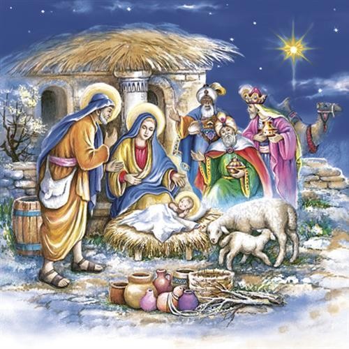 Servietten weihnachten holy - servietten,
