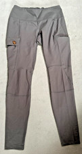 Fjällräven Abisko Trekking Thights Damen Größe M grau Wanderhose Leggings 89758