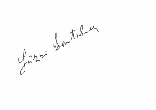 Autogramm guzzi lantschner - autogramm,