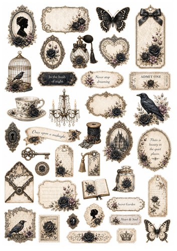 Ausschneidebogen-Gothic