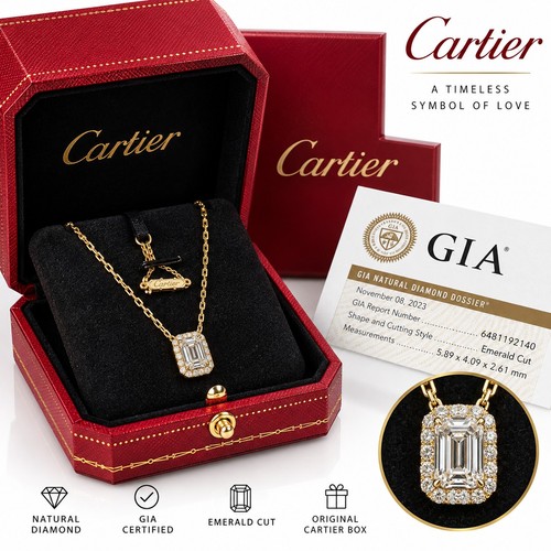 Cartier 18k gold necklace - 18k,