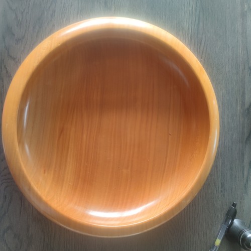 Vintage holzschale gedrechselt - vintage,